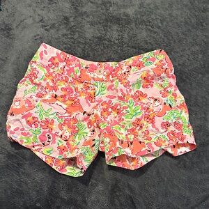 Lilly Pulitzer Pink Floral Bermudas